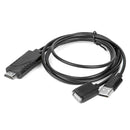 USB Female to HDMI Male 1080P HDTV TV Digital AV Adapter Cable Wire Cord A