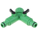 4/6" 3 Way Garden Tap Hose Adapter Connector Adaptor Hose Pipe Splitter Y T Nw