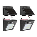 2pcs Solar 30LED Motion Sensor Separable Light Waterproof Garden Wall Lamp A