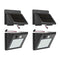 2pcs Solar 30LED Motion Sensor Separable Light Waterproof Garden Wall Lamp A