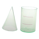 Cylinder Cone Volume Demonstration Kit for Mathematic Teaching Aid - Large