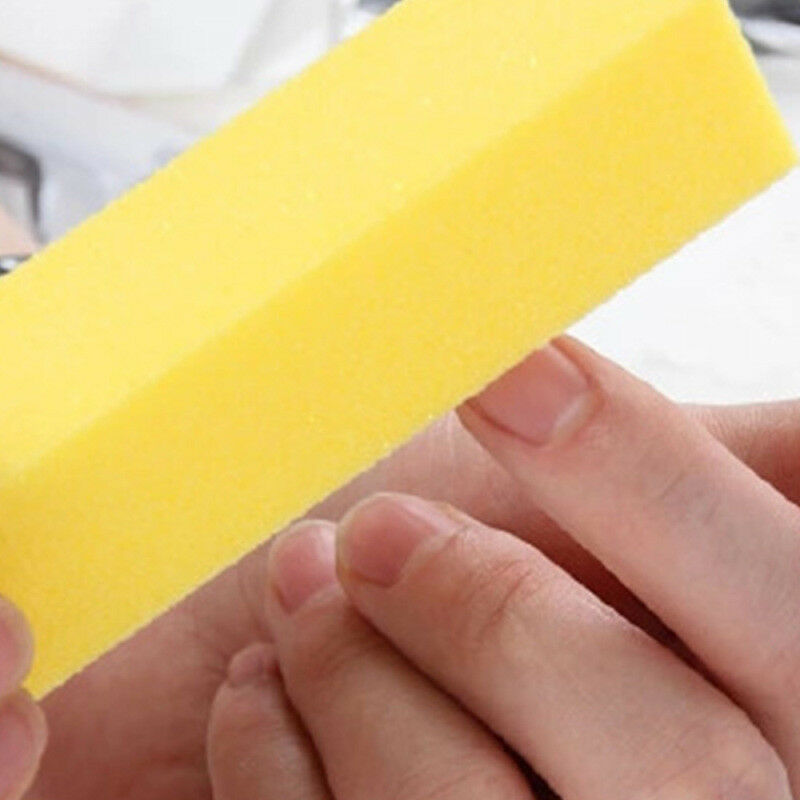 5 X Square Sponge Nail File Art Buffer Buffing Sanding Nail Exquisite Utensil