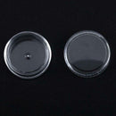12pcs Round Portable Plastic Transparent Storage Box Pills Candy Holder