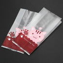 50Pcs Present For You DIY Cat Thank You Envelope West Point Cake Pop Bags G M9H2