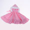 1/3 BJD Pink Flannel Cloak Jacket for Night Lolita LUST Dollfie Winter Wear