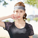 Hairband Elastic Headband Sports Sweatband Head Solid Outdoor Running Gym H