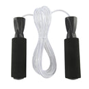 Fitness Jump Rope Adjustable Steel Wire Foam Handle Speed Skipping Rope A