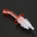 4x Multi-Color Tapered Free Flow Bottle Pourers Wine Oil Dispenser Spout St Q8I1