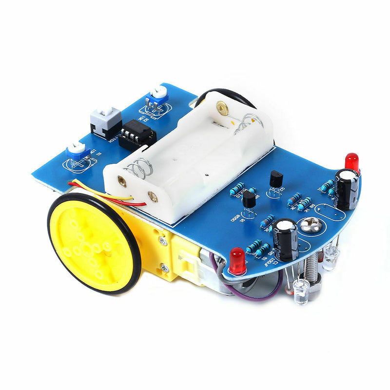 2WD DIY Smart Tracking Line Robot Car Suite Chassis Reduction Motor For Arduino
