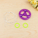 Fancy Kids Child Colorful Spin LED Light Outdoor Flying Saucer Disc Toys