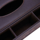Rectangular Remote Control Tissue Box Ultifunction PU Leather Pen Pencil Re