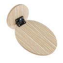 Desktop Mirror Wood HD Single Side Makeup Mirror Countertop Shaving Mirror