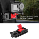 Sports Camera Backpack Clamp Adjustable Clip for Osmo Action/Osmo Pocket/GoPro