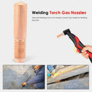 10pcs/set Welding Torch Gas Nozzles Contact Tips Holder for Welding Machine