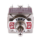 3PDT On/Off/On 3 Postion 9 Screw Terminals Toggle Switch AC 250V 15A S8J8