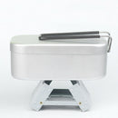 2x Small Folding Alcohol Stove Pocket Alcohol Stove Outdoor Cooking Campi BKF