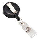 5X(1 pcs Badge Holder Retractable Reel YOYO Clip Snap Button ID Card Key B G6V3)