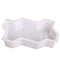 Three Waveform Garden Path Plastic Concrete Paving Brick Mold Diy Walkway C