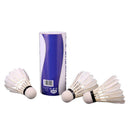 3pcs Badminton Shuttlecocks Goose Feather Durable Training Badminton Balls