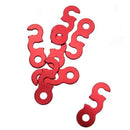 6Pcs Aluminum Alloy Guyline Cord Adjuster Camping Tent Shelter Tensioner Fo T7C6
