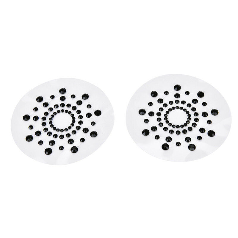 1 Pair Sexy  Mimi Rhinestone Pasties Diamond Nipple Covers OZ