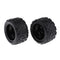 2pcs RC Car Plastic Tires, Tires Wheels For 1:18 All-Terrain Vehicle RC Car