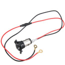 12V USB Cigarette Lighter Waterproof Car Power Port Outlet Socket For Motorcycle