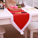 Runner Christmas Decoration Table Mat Brushed Table for Festive Atmosphere Decor