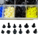 Cars Body Plastic Push Pin Rivet Fasteners Trim Moulding Clip Assortments 730Pc