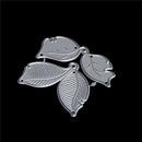 2pcs/set Leaves Metal Cutting Dies Stencils For Scrapbooking DIY Cards Making M&