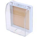 Waterproof cover For Wireless Doorbell LED Door Bell Crystal Protective Cov ï¼D