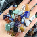 Colorful Mixed Stone & Crystal Gem Chips Tiny Small Polished Stones 100g Hot