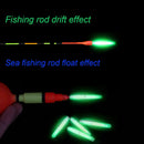 15pcs Fishing Floats Fluorescent Lightstick Night Light Float Rod Sticks A