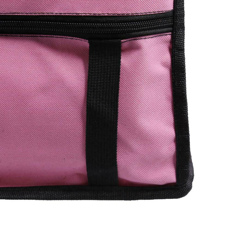 Pet Car Safety Seat Breathable Waterproof Cat Dog Travel Carrier Bag (Pink)
