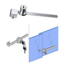 2 Keys +Keyed Alike Display Case Showcase Lock Sliding Glass Cabinet Door L