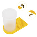 Beekeeping bee Water Feeder Cup Beehive Drinking Entrance Nest Beekeeper AU