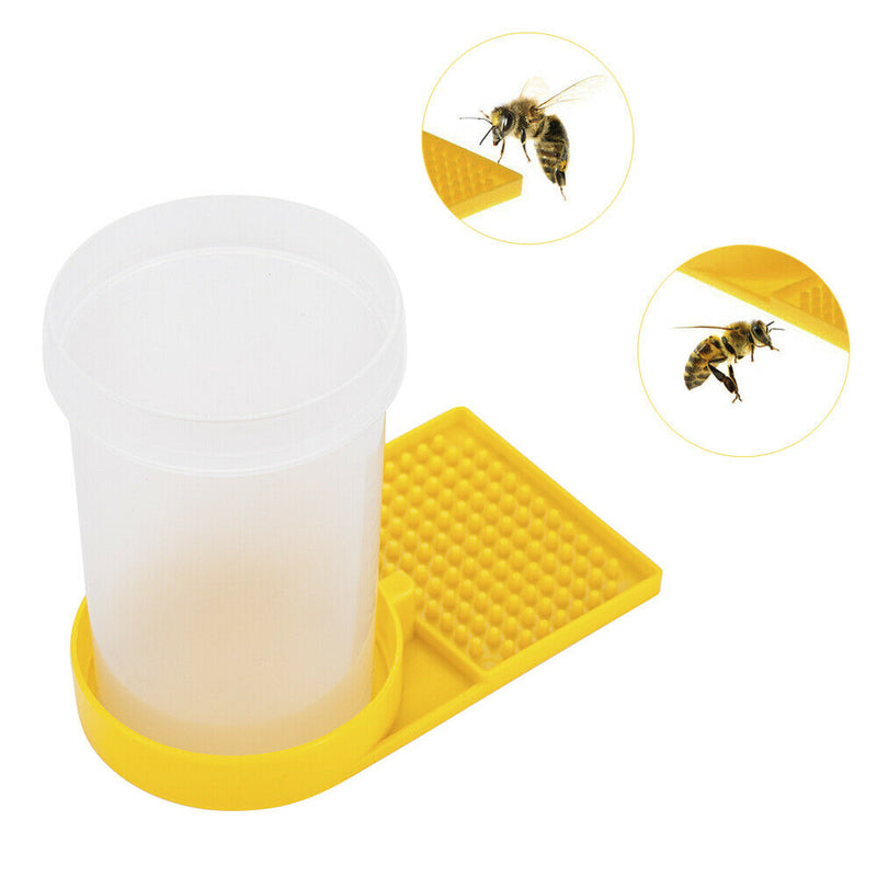 Beekeeping bee Water Feeder Cup Beehive Drinking Entrance Nest Beekeeper AU