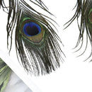 10PCS Craft Natural Peacock Tail Eyes Feathers 8-12 Inches long for Bouquet
