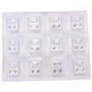 12 Pairs Alloy Piercing Tool Kit Ear Piercing Gun Earing For Piercing Tools OZ