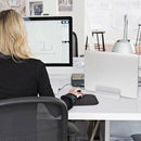 Vertical Laptop Stand, Aluminum Laptop Holder with Adjustable Dock Size Com P7Y4
