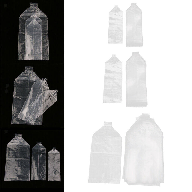 Pack of 100 Aquarium Fish Tank Small Fish Shopping Bag Fish Shrimp Storage Pouch