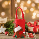 Felt Xmas Packing Candy Handbag Santa Claus Gift Pendant Party Decor (C) A