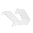 Acrylic Riser Display Shelf for Amiibo Funko Pops Figures Clear