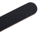 5x Professional Double Sided Black Nail Files Emery Board #100 #180 Manicure