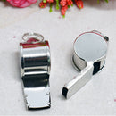 .2Pcs Referee Football Sports Training Survival Metal Whistle with Lanyard New