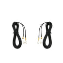 2Pcs Antenna Adapter, RP SMA Male to RP SMA Female Extension Cable Connector for