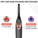 Electric Heated Eyelash Curler Long Lasting Eye Lashes Curling Brush Tools