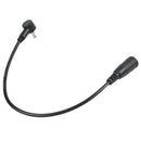 TS9 plug jumper, FME connector pigtail antenna cable 21 cm black