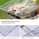 New Barbecue Grilling Basket Grill BBQ Net Steak Meat Fish Vegetable Holder Tool