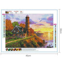 5D DIY Full Drill Diamond Painting Scenery Cross Stitch Embroidery Mosaic Carft